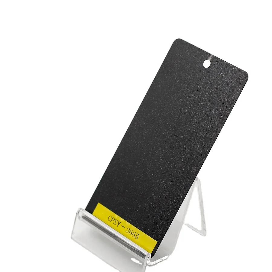 Coaking Factory Wholesale  Black Matt Epoxy Polyester Powder Coating Paint For Indoor Powder Coating Powder