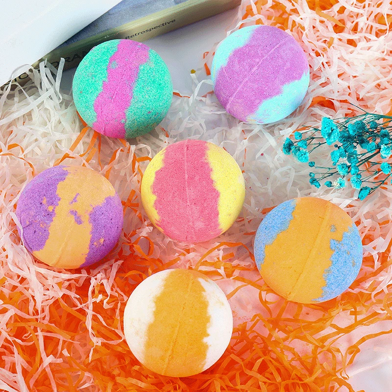 OA 30 days Stock Wholesale Organic Private Label Vegan Bubble bath Oil Bath Bombs Gift Set