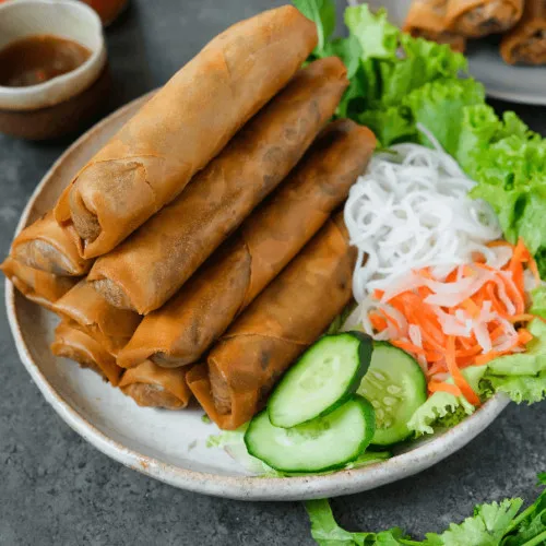 Фабричный весенний рулон вегетарианской замороженной пищи дополнительная пища +