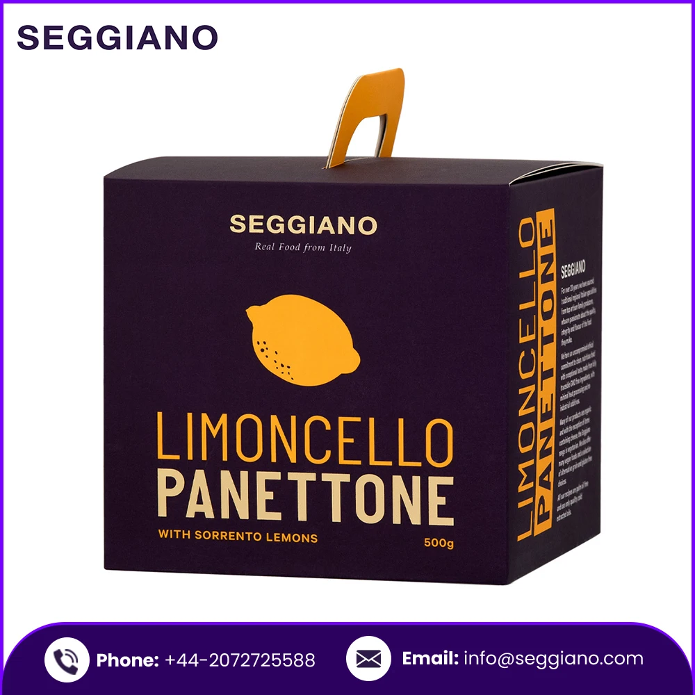 Italian Panettone Supplier Seggiano Limoncello Panettone 500g