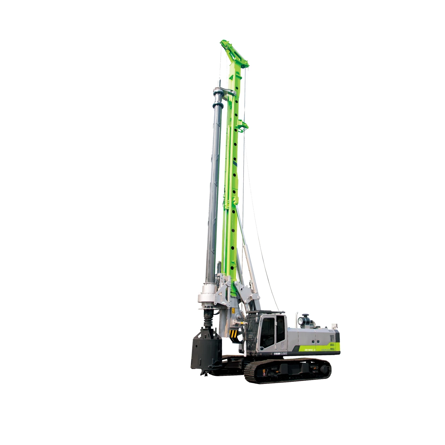 
Zoomlion ZR185C-3 Rotary Drilling Rig/ Cummins Engine/ Excellent Perfomance and High Configuration/ Transported with Kelly Bar 