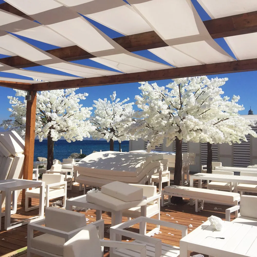 white cherry blossom tree artificial  indoor cherry blossom tree blossom tree bonsai for wedding decoration