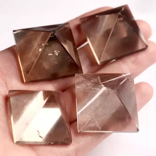 
 Натуральный дымчатый кварц Kambaba Jasper Amazonite 7 Чакр Радужный Лунный Камень лабрадорит и все другие камни Пирамида всех размеров  