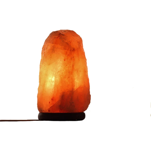 100% натуральная Гималайская скала, ручная резная солевая лампа/Успокаивающая и антистрессовая лампа, светящаяся янтарным свечением, натуральная ГИМАЛАЙСКАЯ СОЛЬ