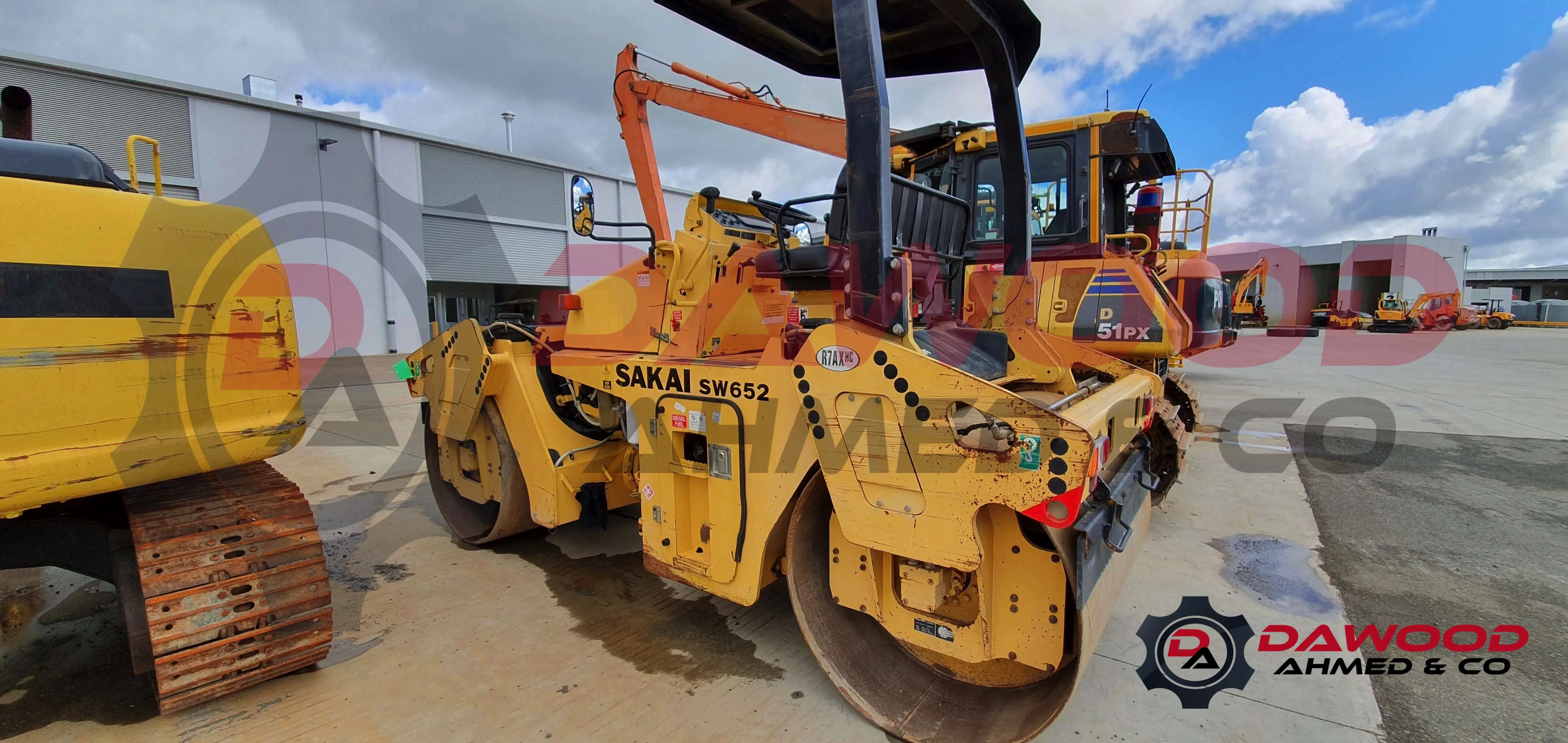 
Used Sakai SW652 Tandem Roller 