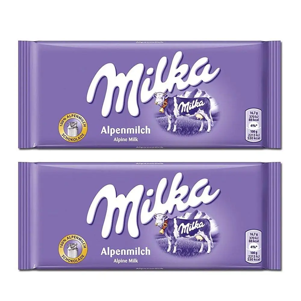  Шоколадный шоколад Milka 100 г Nutella детская
