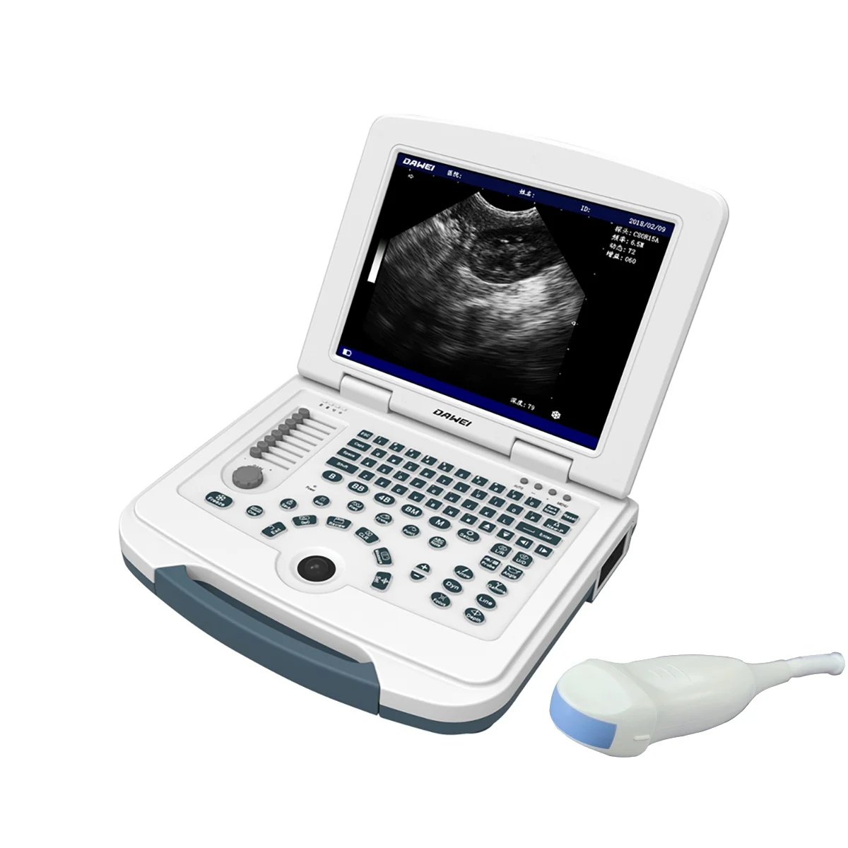 Dawei Laptop Veterinary Ultrasound Machine Probe Extender