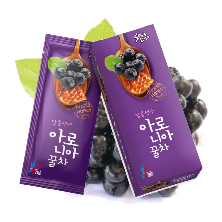 
Blue Aronia Fruit tea Korea honey tea(10oz) 