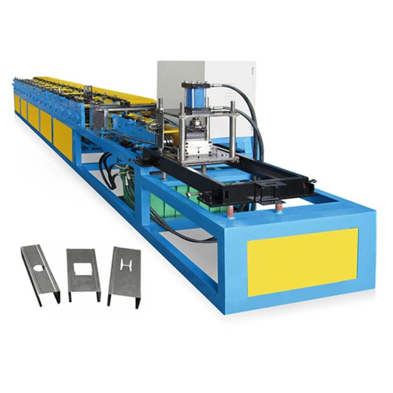 Factory Direct Supply House Channel C U L Truss Making Roll Forming Keel Light Gauge Steel Framing Machine Uses Vertex