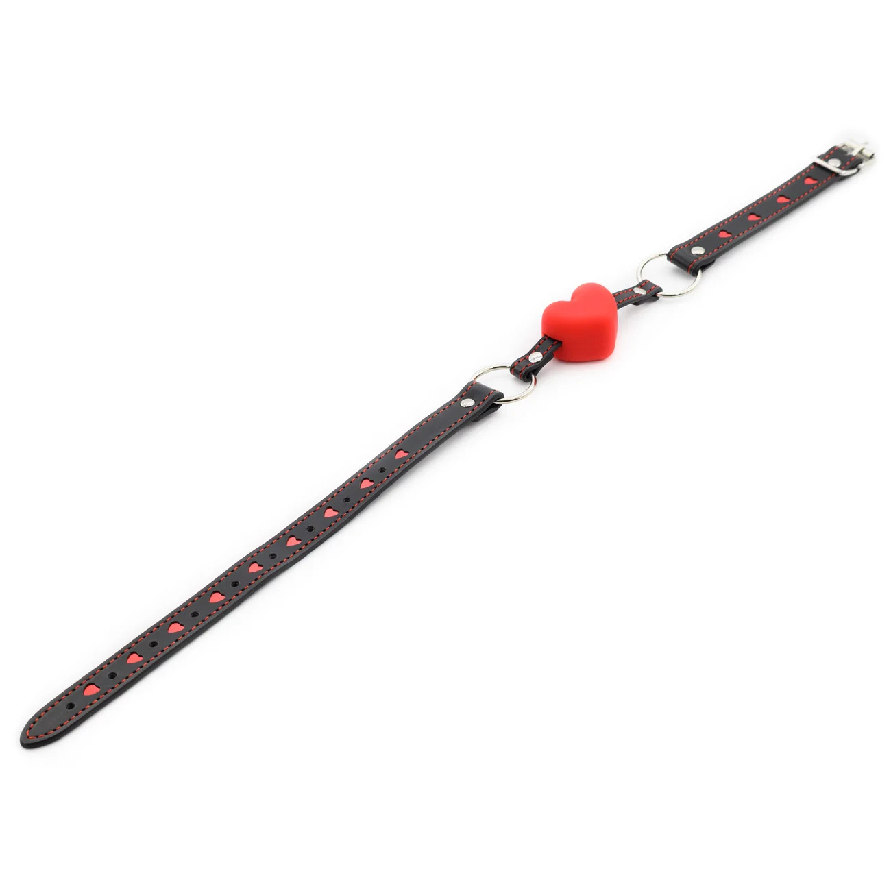 Kinky Valentine Silicone Heart Gag