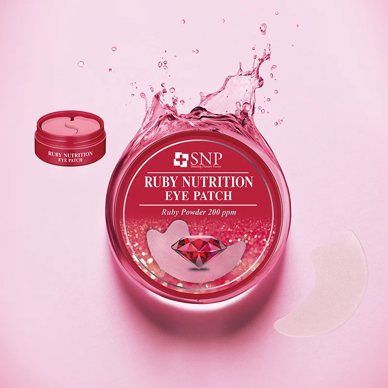 [Korean Cosmetics] SNP Ruby Nutrition Under Eye Gel Pad Mask sheet (10 pcs / pack)