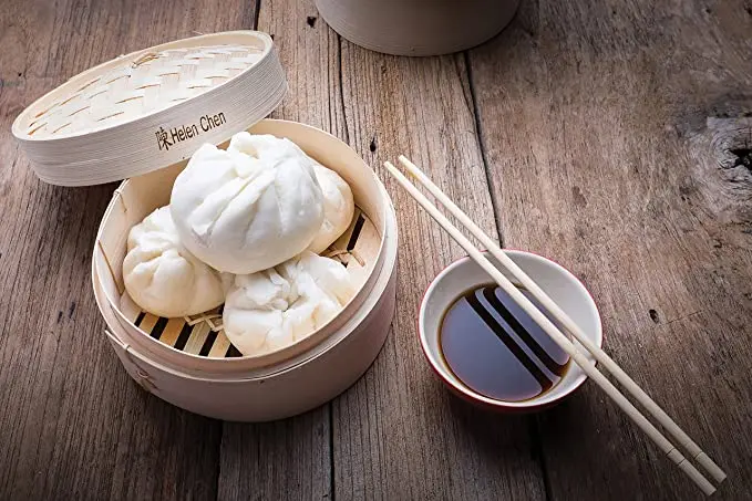Dim Sum Box  Brown Color Large Size Finest Quality Steamer Box  Hotel Accessories Tableware Wedding & Street Food Supplies