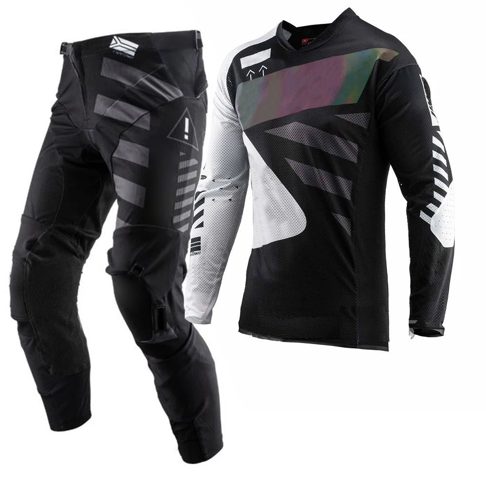 Wildmx Factory Custom 2022 Mens Motorcycle Suit 180 Revn Jersey Pant Combo Mx Atv Scooter Racing Mountain Tute da Motocross