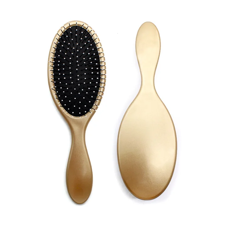 
Low MOQ professional detangle hair brush comb with customized logo 