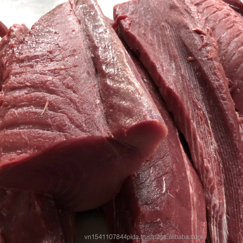 Hot Selling In 2021 For Frozen Tuna Steak The Yellowfin Tuna Steak CO Shipping From Vietnam