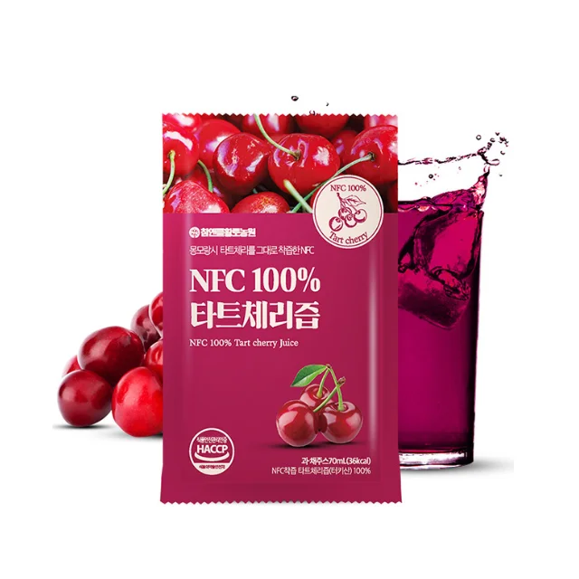 
Portable Usable Simple 100% juice from tart cherry NFC 100% TartCherry juice made in Korea 
