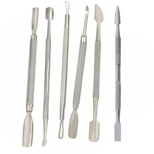 Glass Cuticle Pusher Manicure and Pedicure Stick
