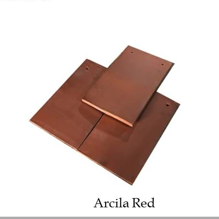 
Single Flat Square Clay Roof Tiles UK Tudor Style Natural Clay Handmade Clay Roof Tiles 