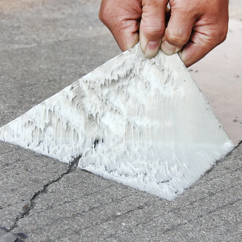 
High quality Single side aluminum foil self adhesive butyl rubber sealant mastic waterproof roofing seam sealing tape butyl tape 