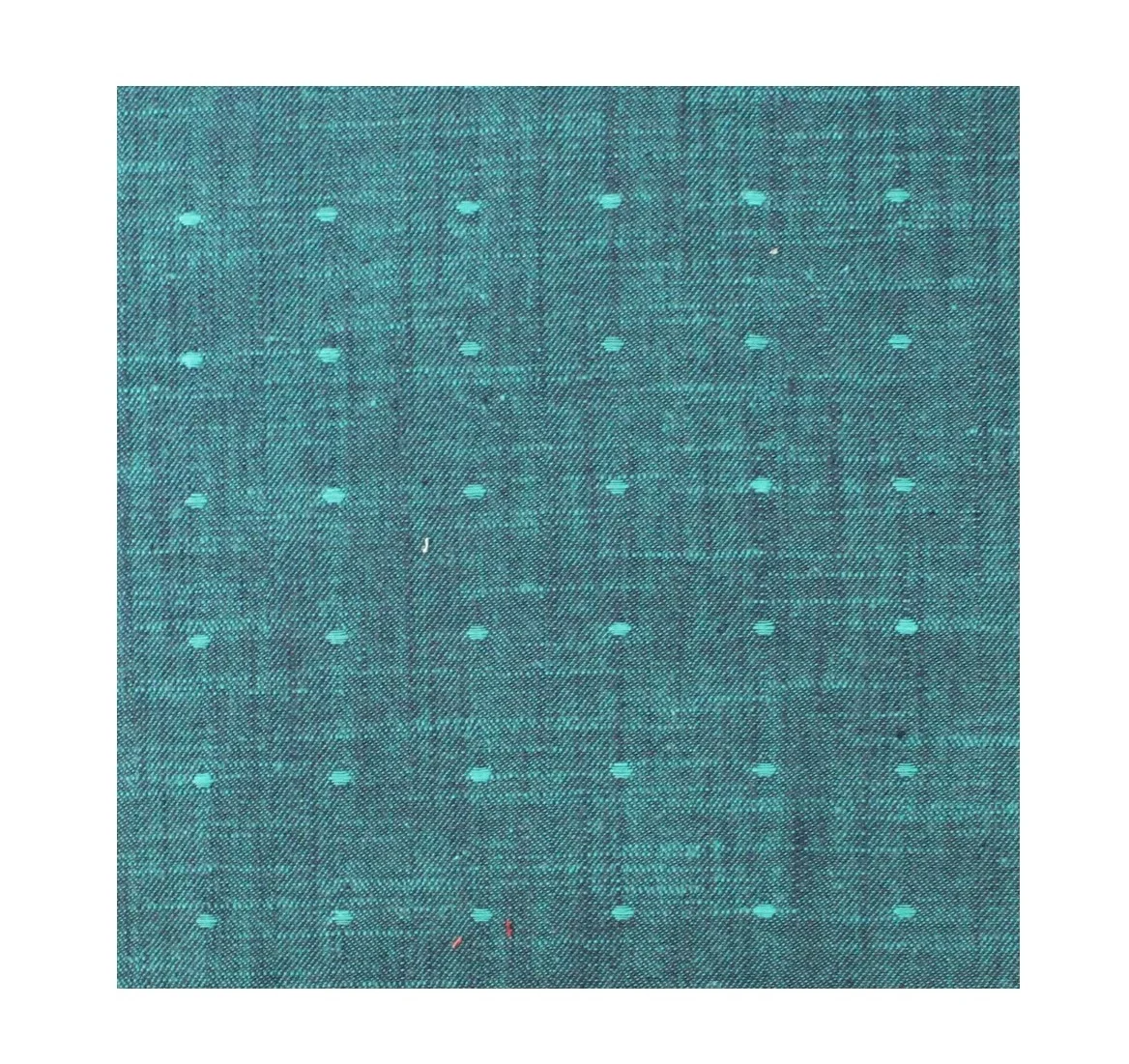 
Organic Cotton Checked Dobby Jacquard Fabric 