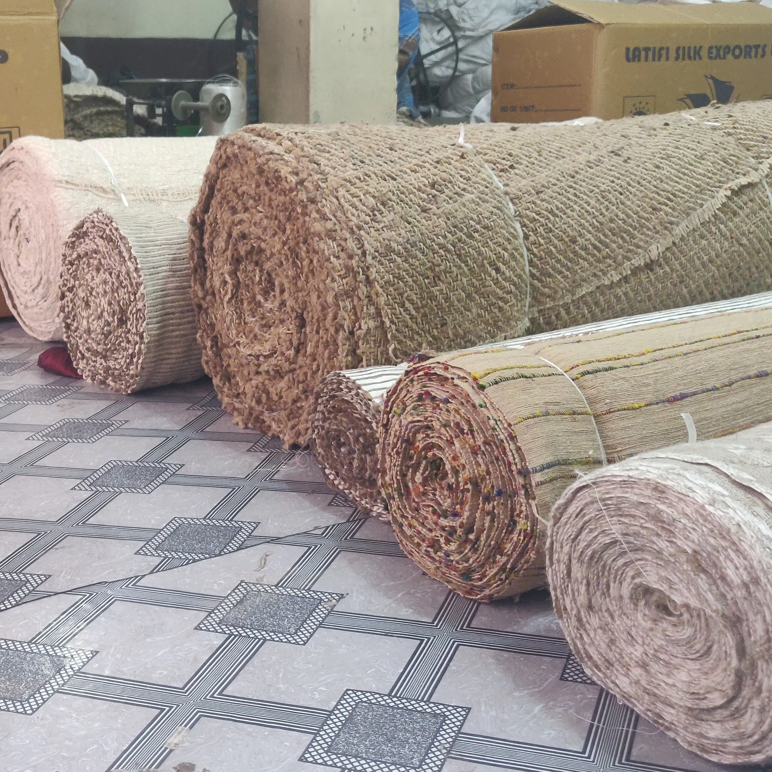 furnishing fabric Heavy Duty Factory Customized Double Waterproof Max Plain Cover Silver Blue GSM Technics Style Truck Storage