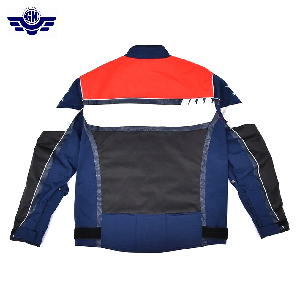 Куртка мужская зимняя мотоциклетная куртка для гоночных машин Honda горных и мотокроссов красная Черная