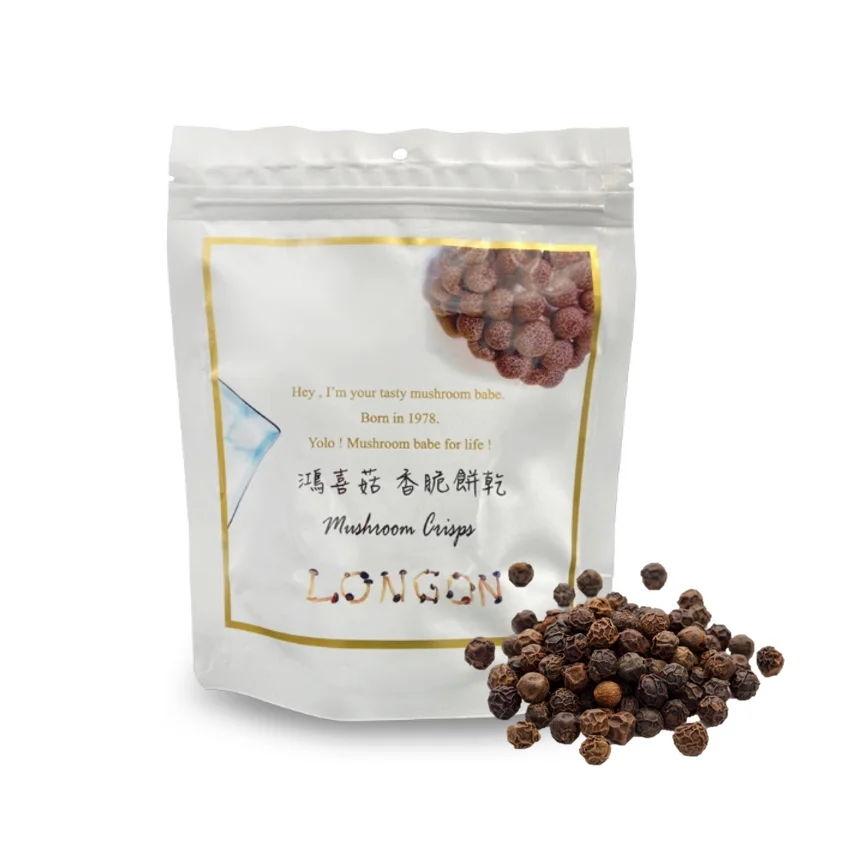 Low temperature baked healthy mushroom snacks