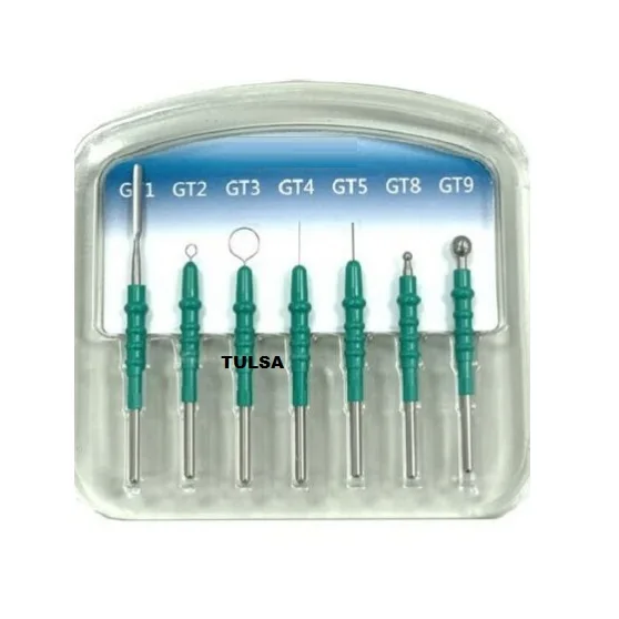 Blue Coated Gynecology Electrosurgical Instruments