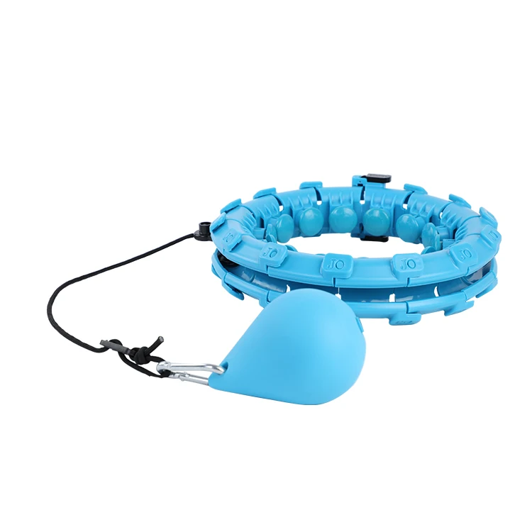 360 градусов массажный светодиодный дисплей с записью калорий против падения потеря веса Длина регулируемые упражнения Smart Hoola обручи