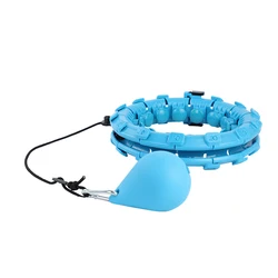 360 Degree Massage LED Display Calorie Record Anti Fall Loss Weight Length Weight Adjustable Exercise Smart Hoola Hoops
