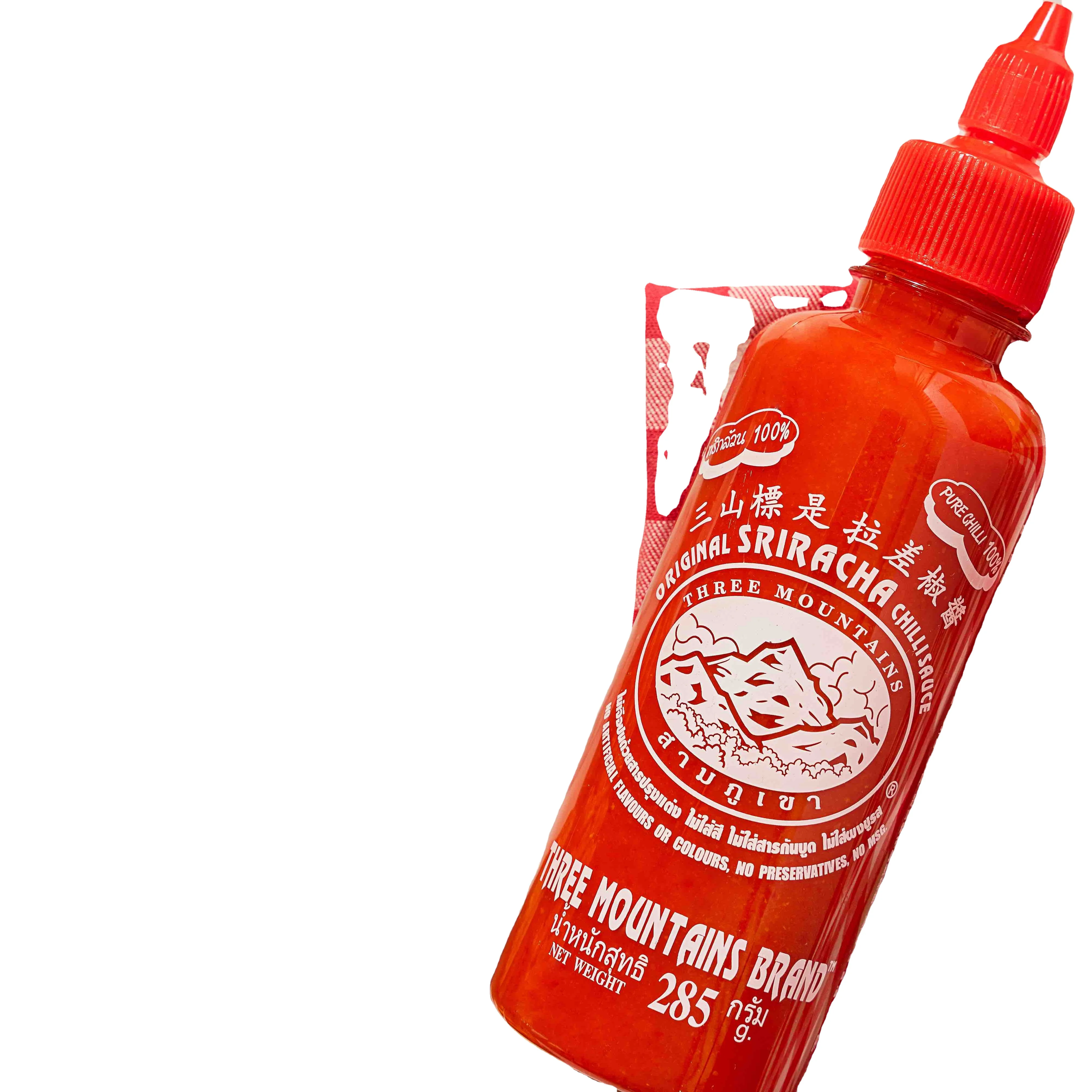 Squeeze Bottle Chinese Wholesale Instant Food 4oz Max Shiny OEM Hot Chili Glass Sweet KOSHER Bulk Style Sriracha Thai Surface