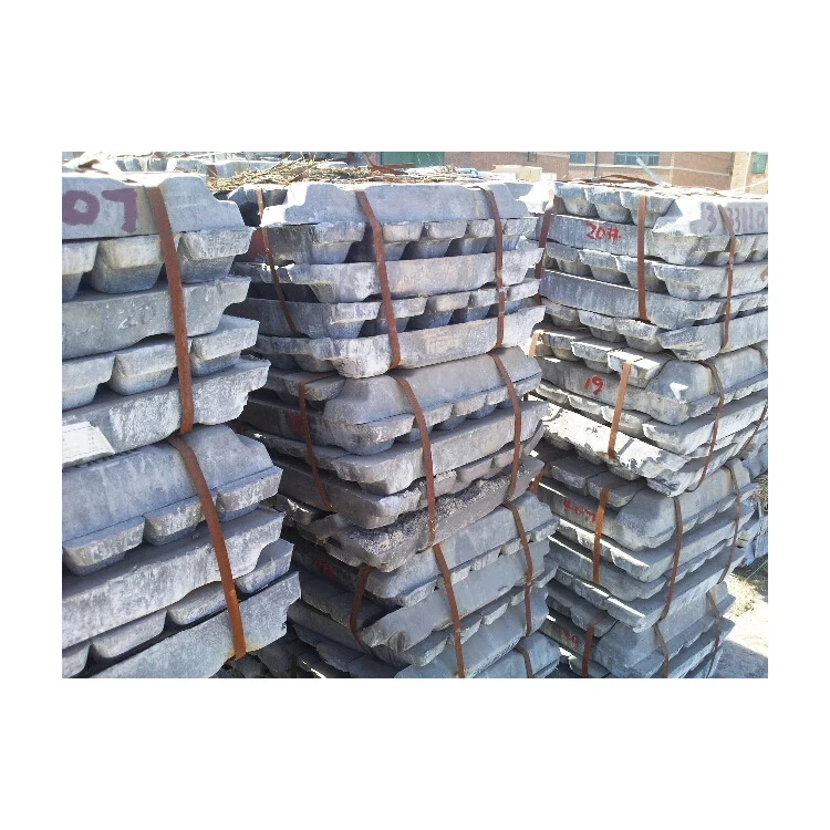 high grade zinc ingot and aluminium ingot