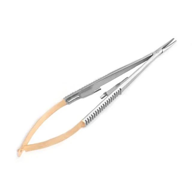 Castroviejo Needle Holder Pliers Head Length  Stainless Steel Orthodontic Instrument