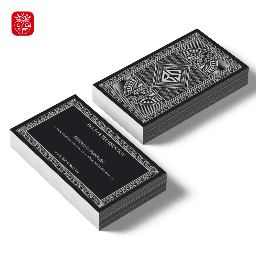 Custom Visiting Card Custom Design 500g Paper Business Card Printing