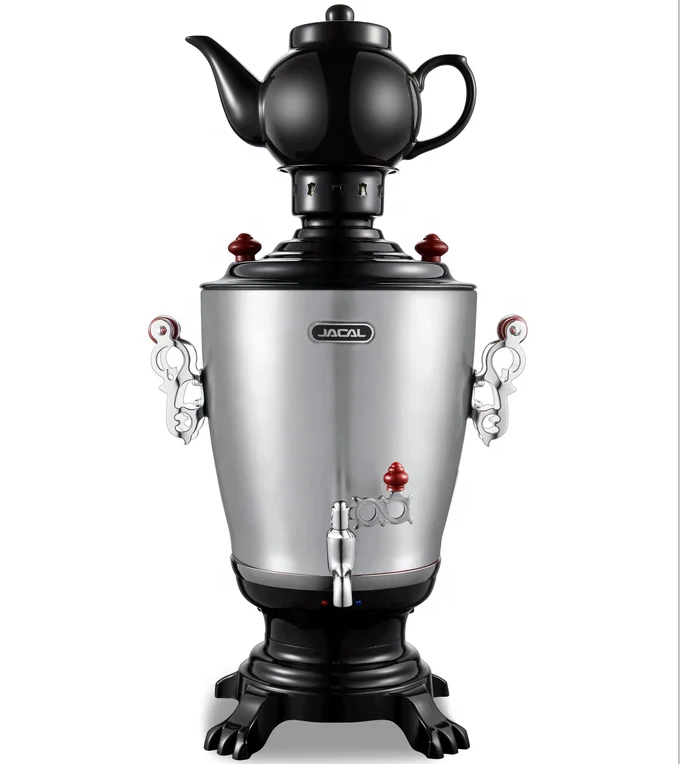 Stainless Steel Electric Turkish Samovar Tea Maker 110V