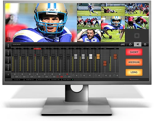 Professional video Live Streaming Software Latest Blue US;23161 Kaem-software