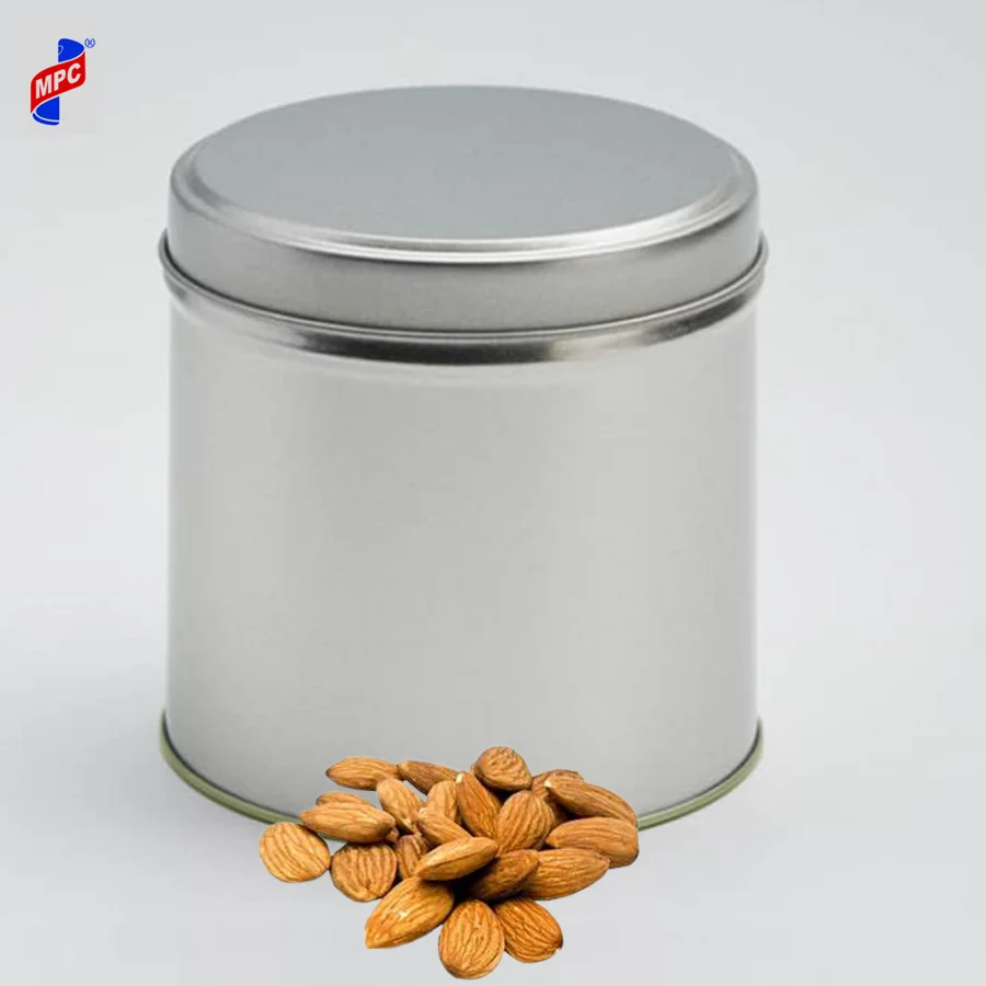 Candle Tin Tea Coffee Matcha Powder Cans Packaging Containers Round Metal Cookie Candy Cake Industrial Food Origin Type Place