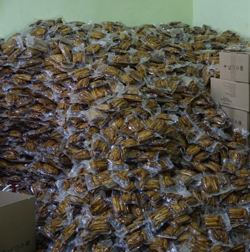 Minh Chau Brand Open Air Snack Dried Banana With 12-24 Months Shelf Life From Vietnam