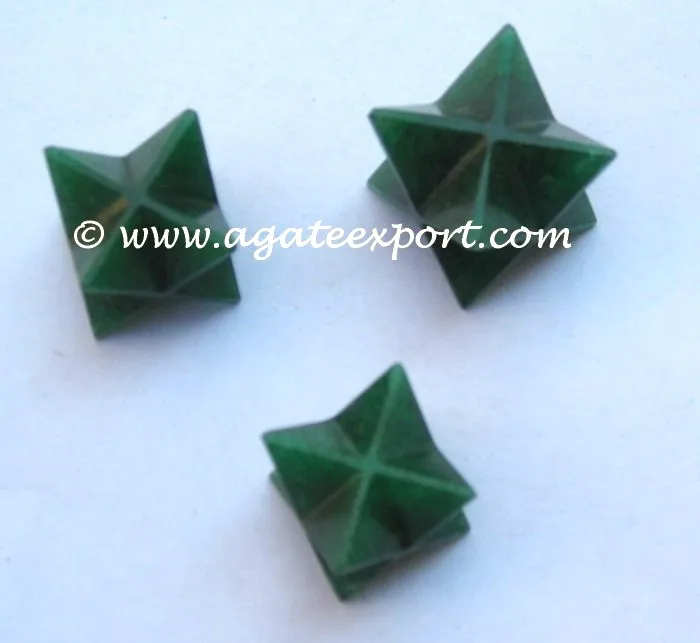 Dark Green Aventurine Markaba Star