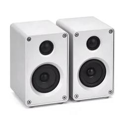 1 Set professional monitor speakers 2.5 inch desktop home recording music game movie audio sound equipment studio with amplifier