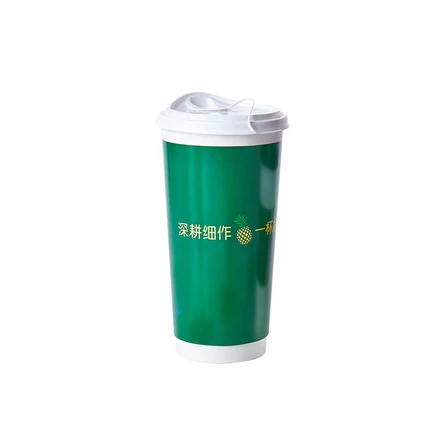 
Double wall paper cup 12oz extra thick custom paper cup heat proof takeaway coffee cups 