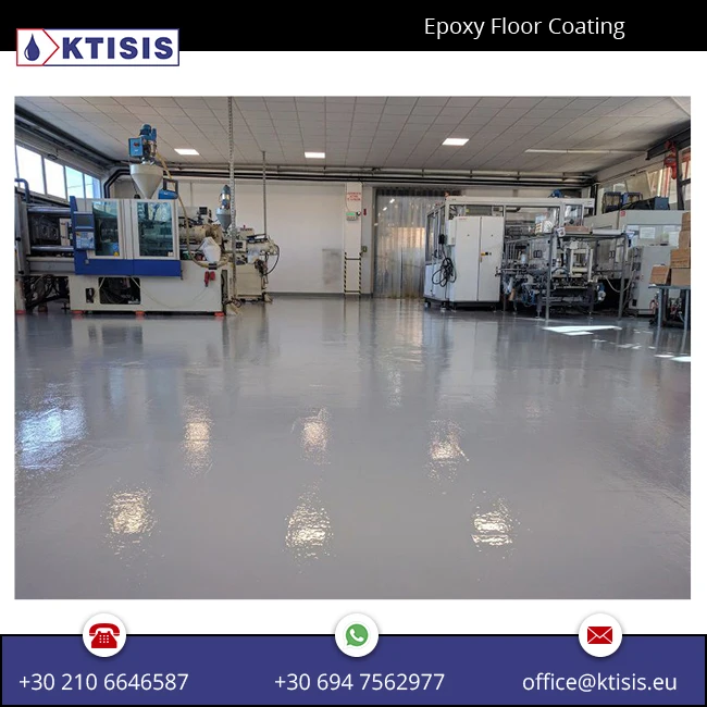 
400 Micron thickness anti skid Industrial Epoxy Floor Paint 