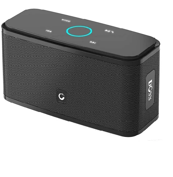 GO FOR Bluetooths Speaker, DOSS SoundBox Touch Portable Wireless Bluetooths Speakers with 12W HD Sound and Bass, IPX5 Waterproof