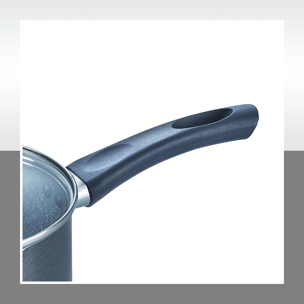 Prestige Omega Deluxe Granite Milk boiling Pan sauce pan 180 mm with Lid