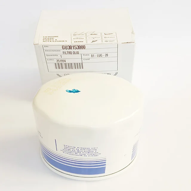 Cartridge external oil filter oem Moto Guzzi original gu30153000 stelvio california daytona genuine original piaggio