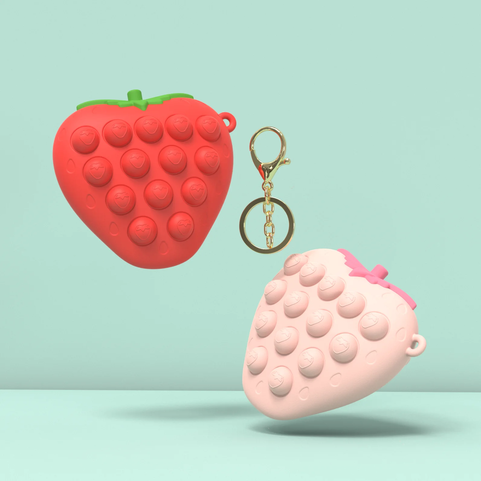 Decompression Simulation Football 3d Ball Push Bubble Fidget Toy Squeezed Toys Ball Push Bubble 3d Stress Pop Itting Ball