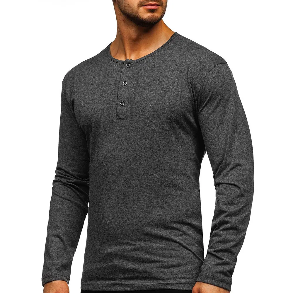 In Stock 100% Cotton Custom LOGO O Neck Long Sleeve Sweatshirt Customized Logo Printing Embroidery Blank T Shirt for Sale