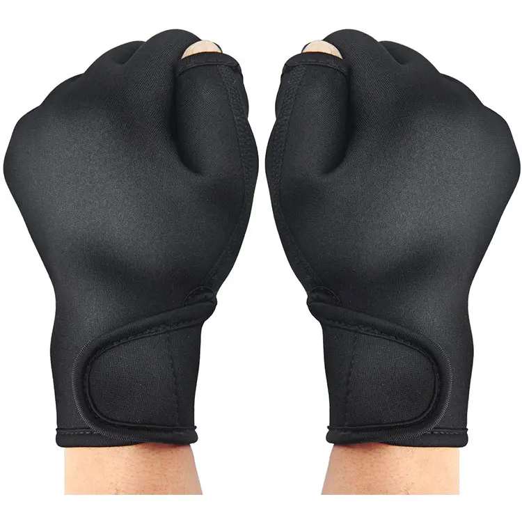 Оптовая продажа 2021, новые индивидуальные неопреновые хорошо сшитые перчатки для погружения на верхнюю часть тела, перчатки для плавания