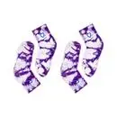 Hot Sale Tie & Dye Ankle Length Cushion Socks Pink Colour For Men Stylish Comfort Lavish Designer Multi Colour Socks