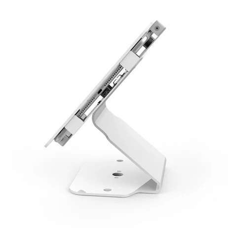 Stylish Countertops Desktop Tablet Stands Tablet Enclosure Supports Landscape or Portrait Mounting 360 Degree Rotating Base